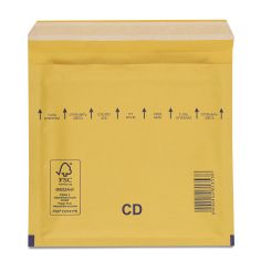 Бандерольный пакет CD (180 х 165 мм) СКЛ с воздушным слоем  (коричневый)