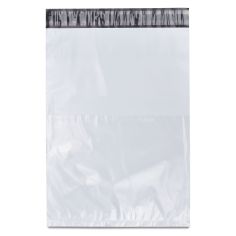 Кур'єрські поліетиленові пакети 300х400 мм + 40 мм (клапан) з прозорою кишенею для супровідних документів (1000 шт. в уп.)