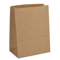 Крафт пакеты 32х15х38 коричневые без ручек
