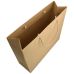 Бумажный пакет 42х13х37 коричневый с ручками - Фото - 2