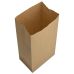Крафт пакеты 9x6,5x21 коричневые без ручек - Фото - 2