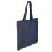 Эко-сумка из хлопка ДЖИНСОВАЯ (темно-синяя) (38х40 см) 320 г/кв.м - Фото - 2