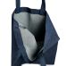 Эко-сумка из хлопка ДЖИНСОВАЯ (темно-синяя) (38х40 см) 320 г/кв.м - Фото - 3