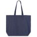 Эко-сумка из хлопка ДЖИНСОВАЯ (темно-синяя) (50x14х38 см) 320 г/кв.м - Фото - 2