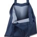 Эко-сумка синяя из плащёвки (38х40 см) - Фото - 3