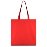 Еко-сумка червона з плащової тканини (38х40 см) 