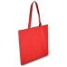 Эко-сумка красная из плащёвки (38х40 см)  - Фото - 2