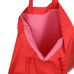 Эко-сумка красная из плащёвки (38х40 см)  - Фото - 3