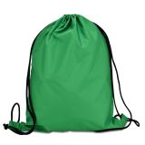 Еко-рюкзак зелений з плащової тканини  (35х45 см)  