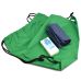 Эко-рюкзак из плащевки зеленый (35х45 см)  - Фото - 5
