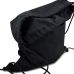 Эко-рюкзак черный из САРЖИ (35х45 см)  - Фото - 3