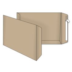 Пакеты В4 (0+0) крафт СКЛ (250 шт. в уп.)