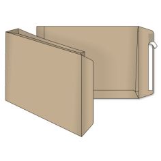 Пакеты Е4 (0+0) СКЛ с расширением (250 шт. в уп.)